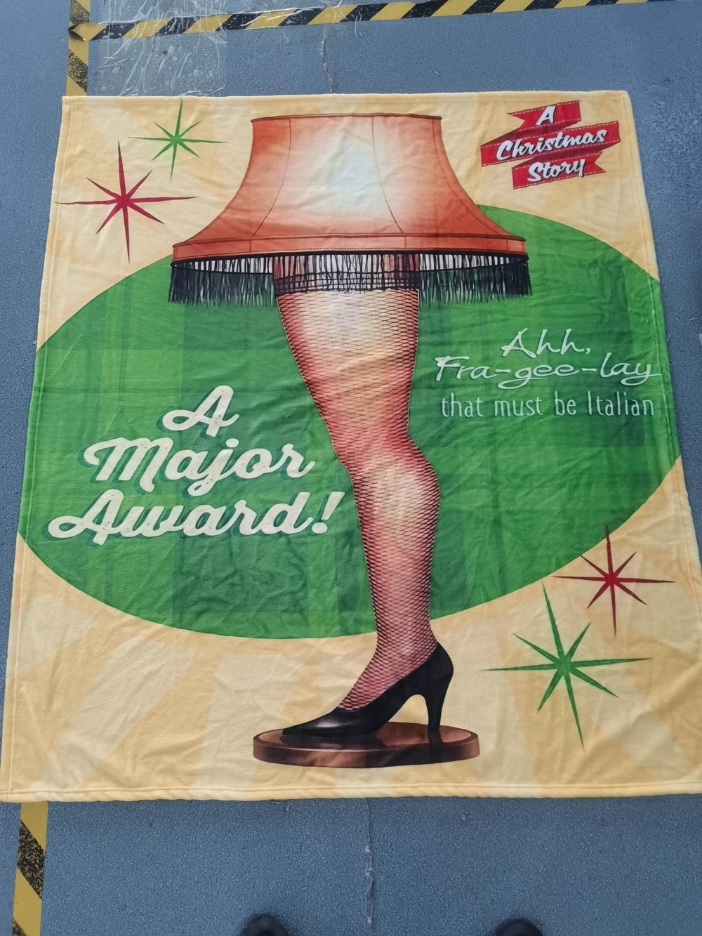 A Christmas Story Super Soft Throw Blanket NEW